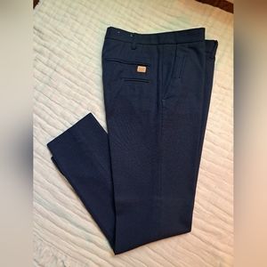 Zara Men's Blue Textured Weave Dress Pants/ Size: W30